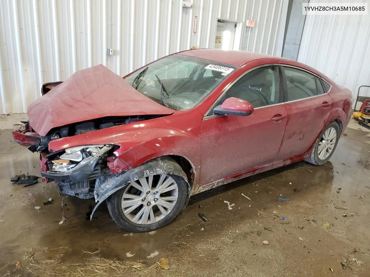 2010 Mazda 6 I VIN: 1YVHZ8CH3A5M10685 Lot: 48518945