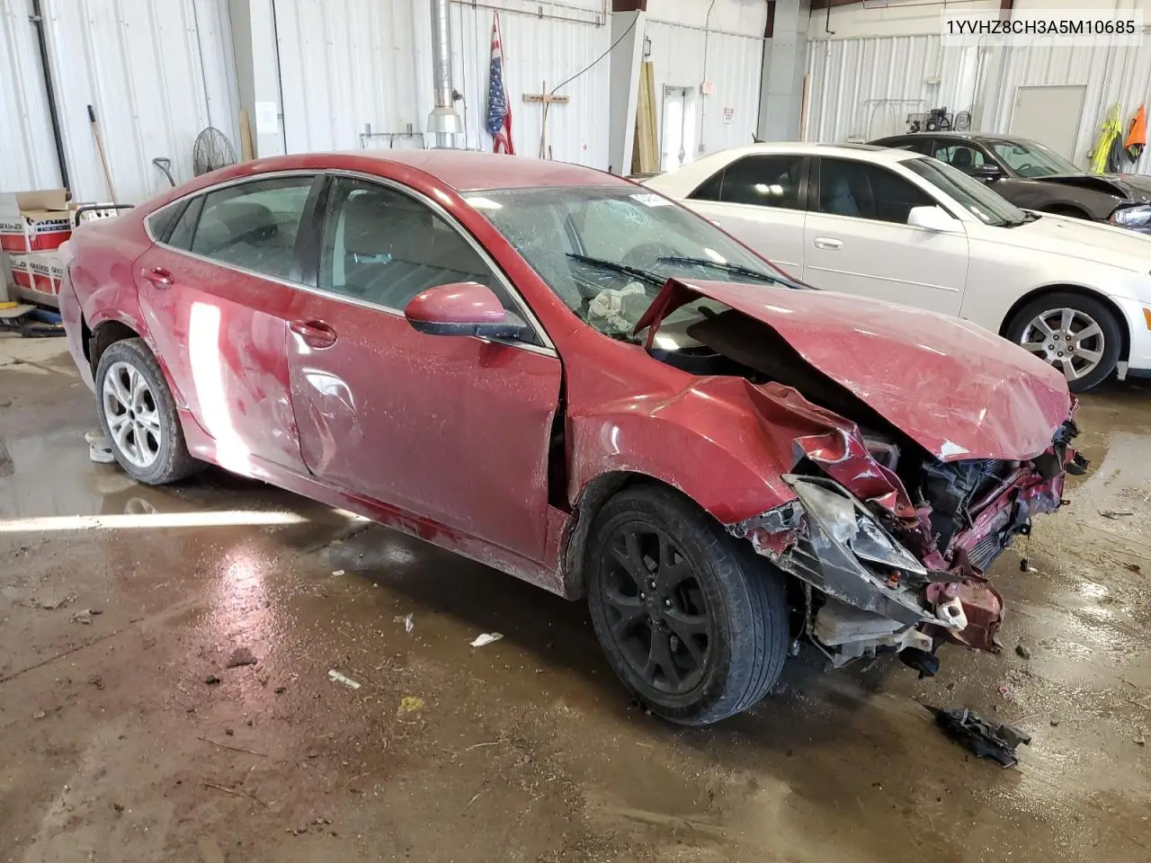 2010 Mazda 6 I VIN: 1YVHZ8CH3A5M10685 Lot: 48518945