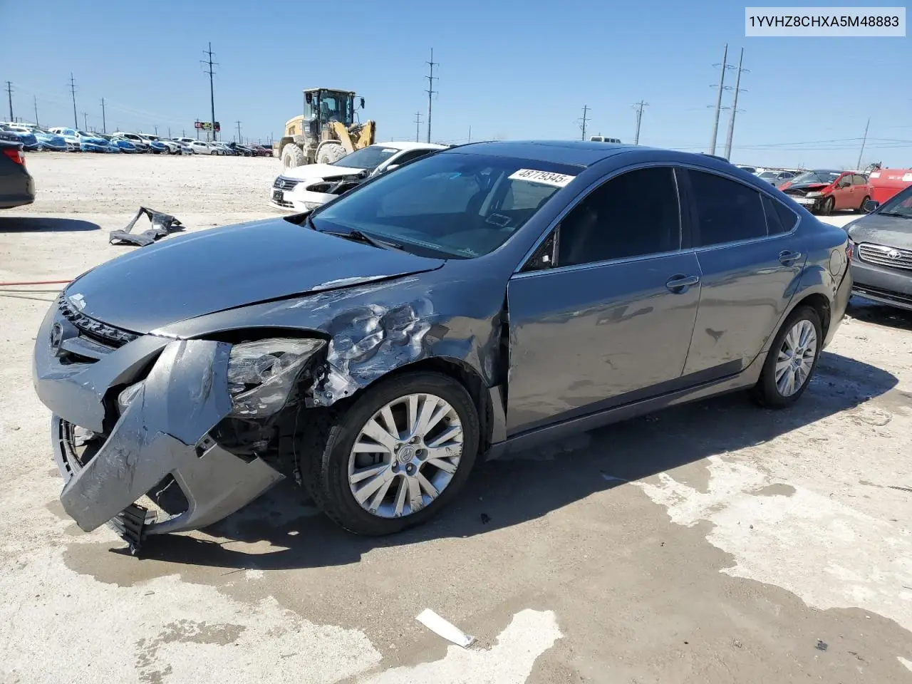 2010 Mazda 6 I VIN: 1YVHZ8CHXA5M48883 Lot: 48779345