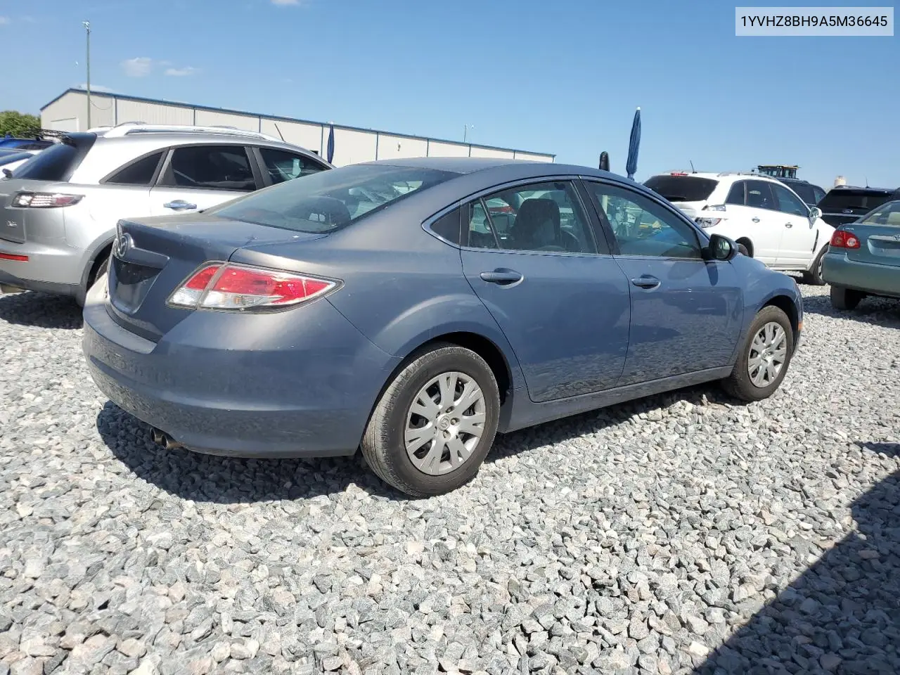 2010 Mazda 6 I VIN: 1YVHZ8BH9A5M36645 Lot: 49111295