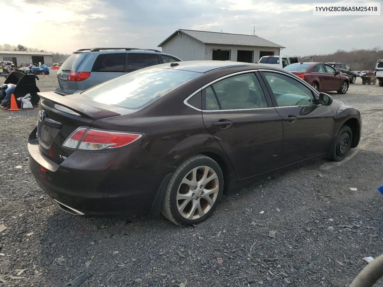 2010 Mazda 6 S VIN: 1YVHZ8CB6A5M25418 Lot: 49145175