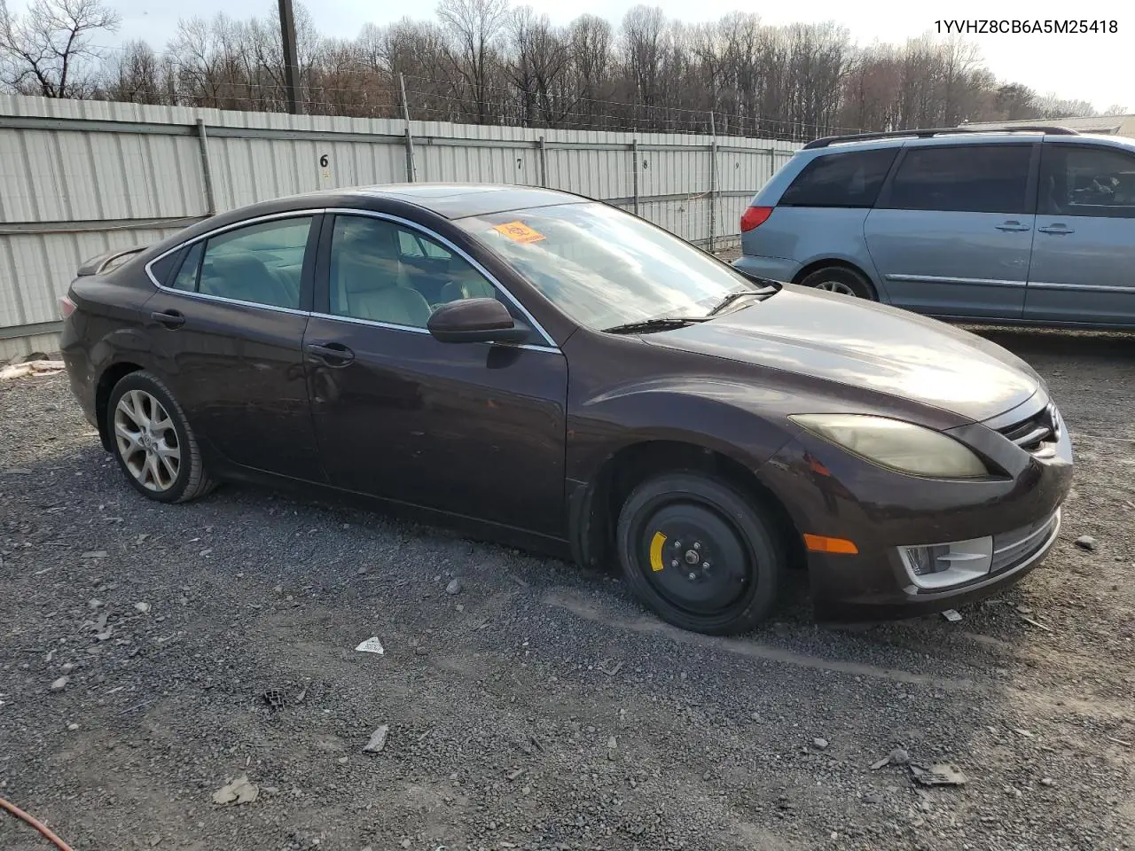 2010 Mazda 6 S VIN: 1YVHZ8CB6A5M25418 Lot: 49145175