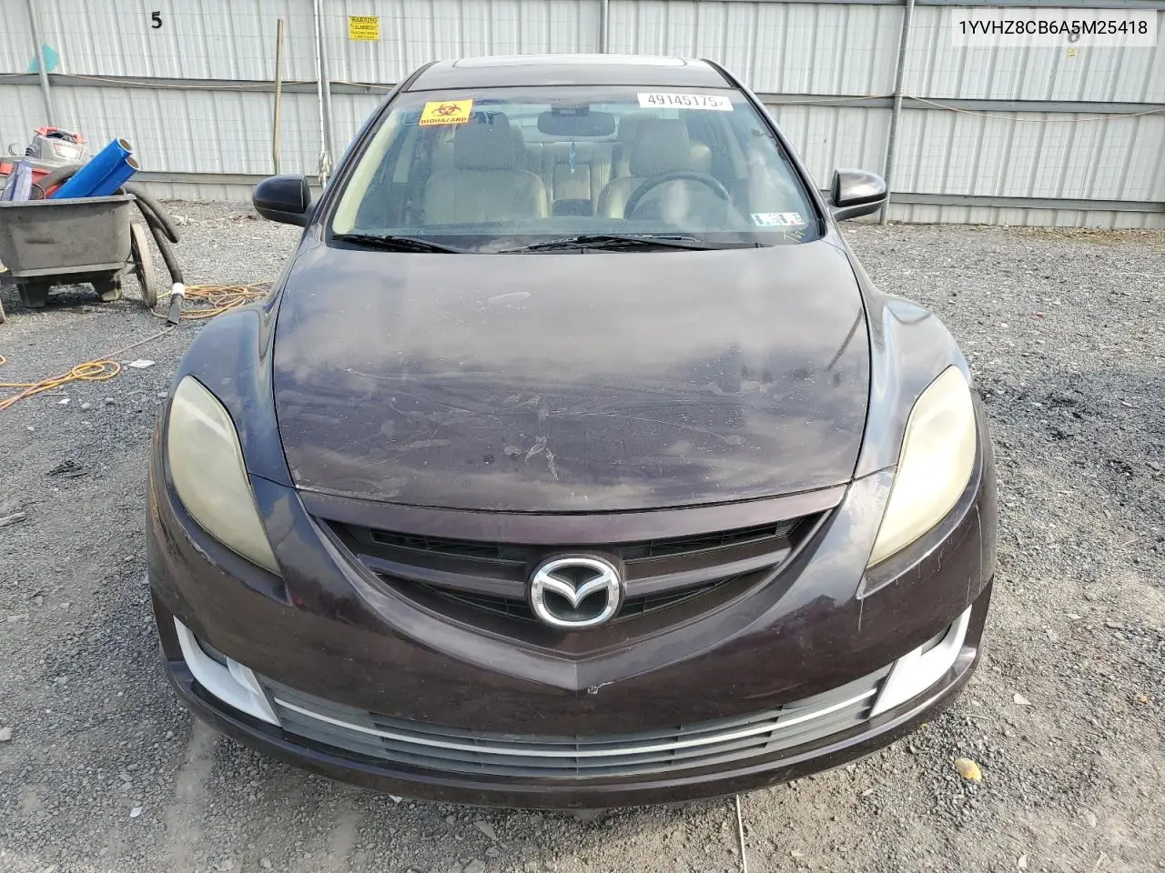 2010 Mazda 6 S VIN: 1YVHZ8CB6A5M25418 Lot: 49145175