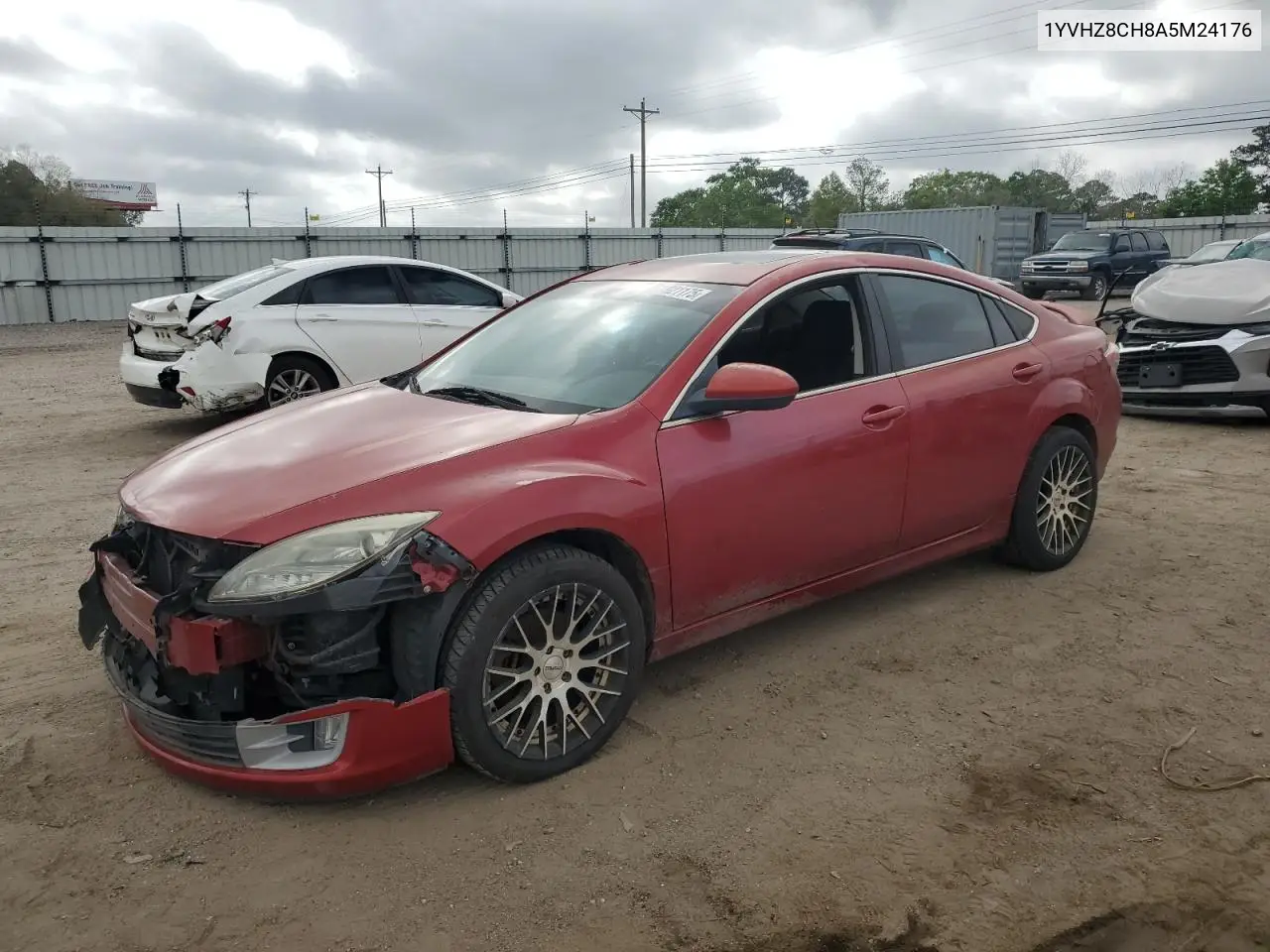 2010 Mazda 6 I VIN: 1YVHZ8CH8A5M24176 Lot: 51921175