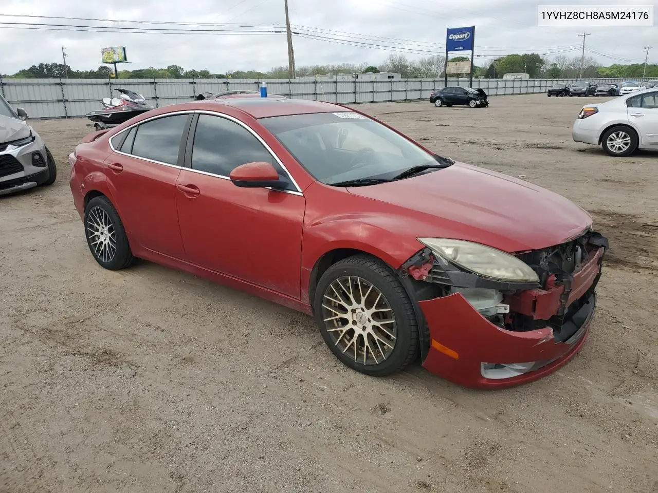 2010 Mazda 6 I VIN: 1YVHZ8CH8A5M24176 Lot: 51921175