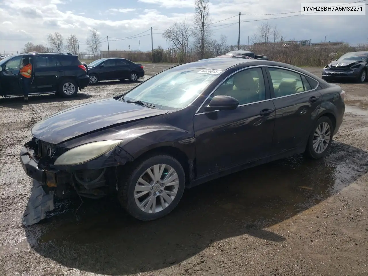 2010 Mazda 6 I VIN: 1YVHZ8BH7A5M32271 Lot: 55659845
