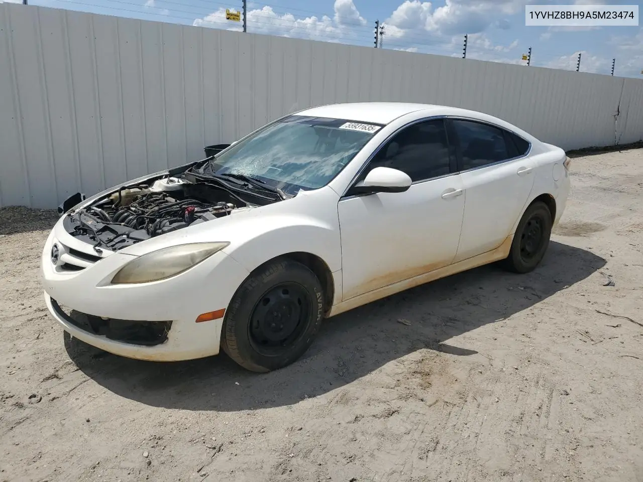 2010 Mazda 6 I VIN: 1YVHZ8BH9A5M23474 Lot: 55931635