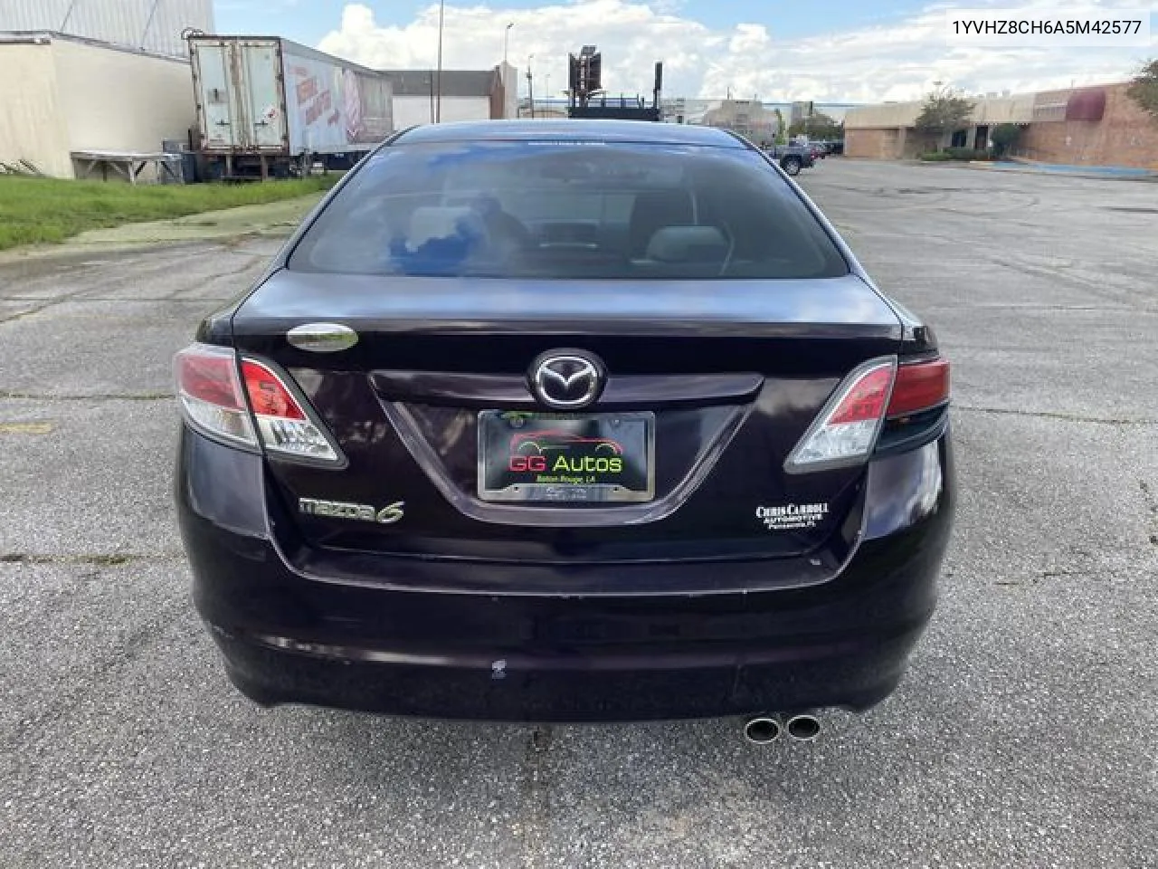 2010 Mazda 6 I VIN: 1YVHZ8CH6A5M42577 Lot: 55949112