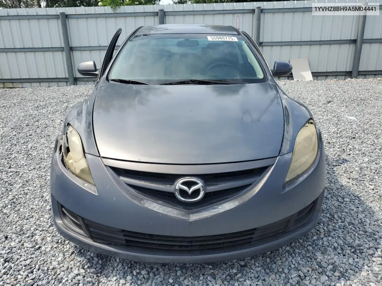 2010 Mazda 6 I VIN: 1YVHZ8BH9A5M04441 Lot: 55980775