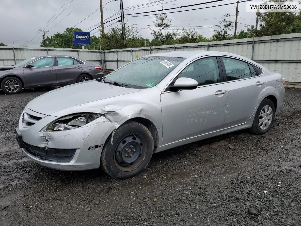 2010 Mazda 6 I VIN: 1YVHZ8BH7A5M53606 Lot: 56651425