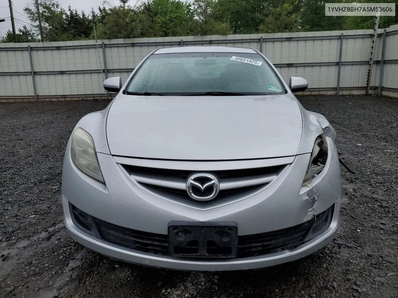 2010 Mazda 6 I VIN: 1YVHZ8BH7A5M53606 Lot: 56651425