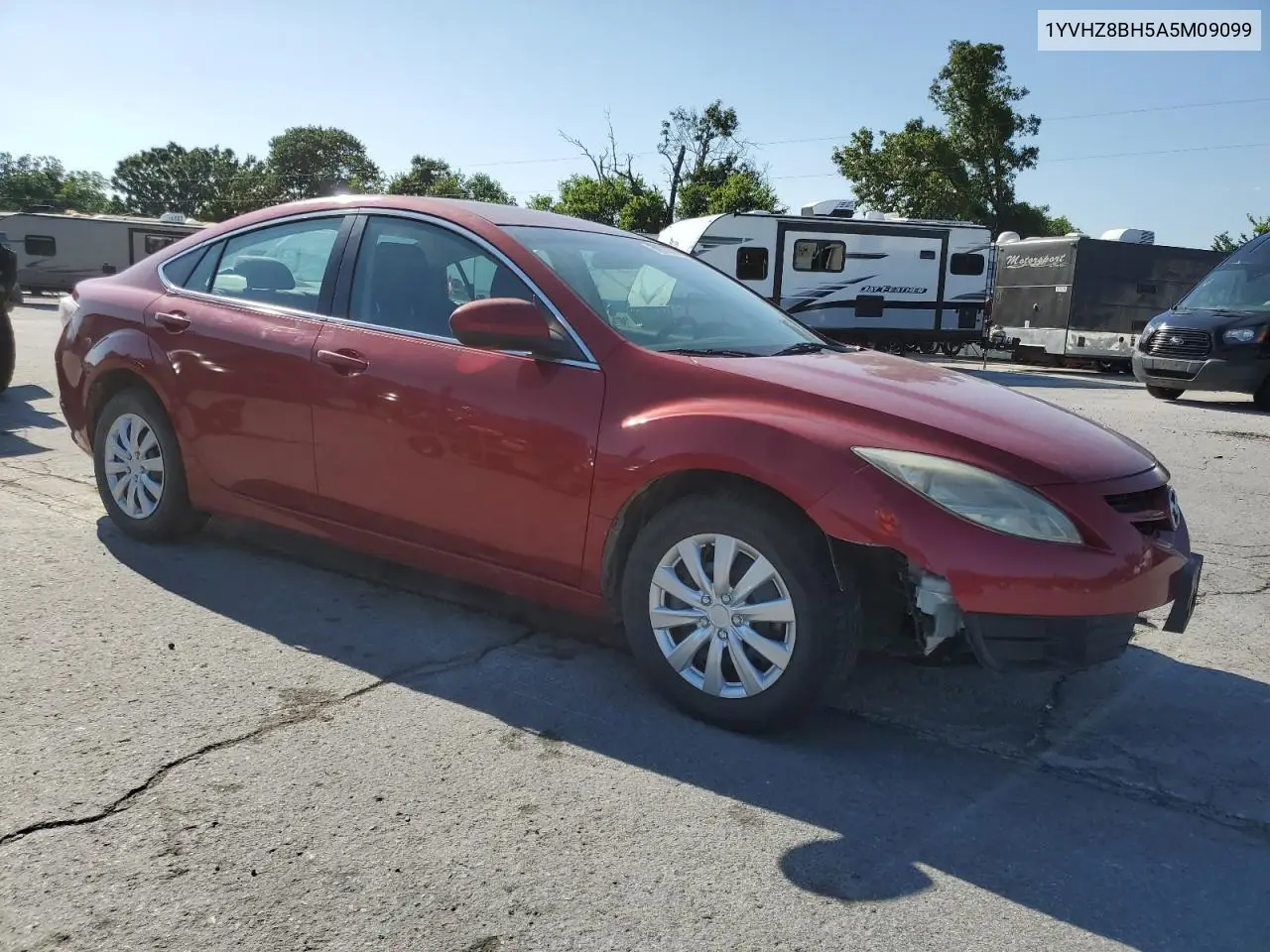 2010 Mazda 6 I VIN: 1YVHZ8BH5A5M09099 Lot: 60915015