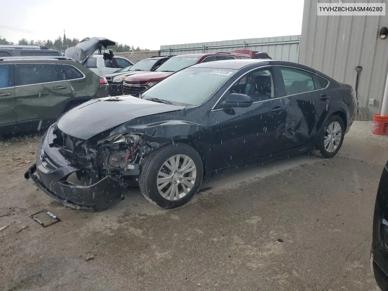 2010 Mazda 6 I VIN: 1YVHZ8CH3A5M46280 Lot: 61414135