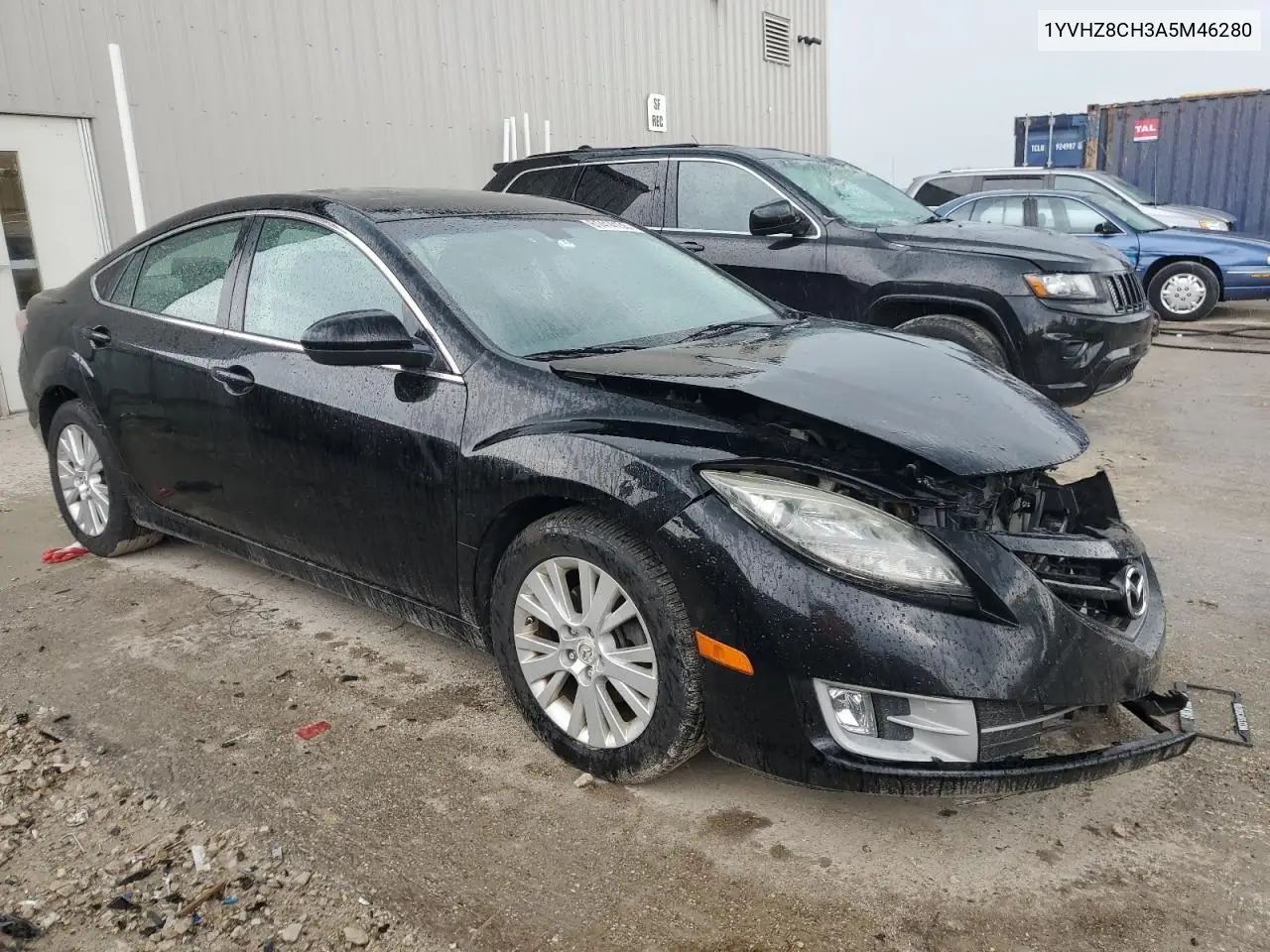 2010 Mazda 6 I VIN: 1YVHZ8CH3A5M46280 Lot: 61414135