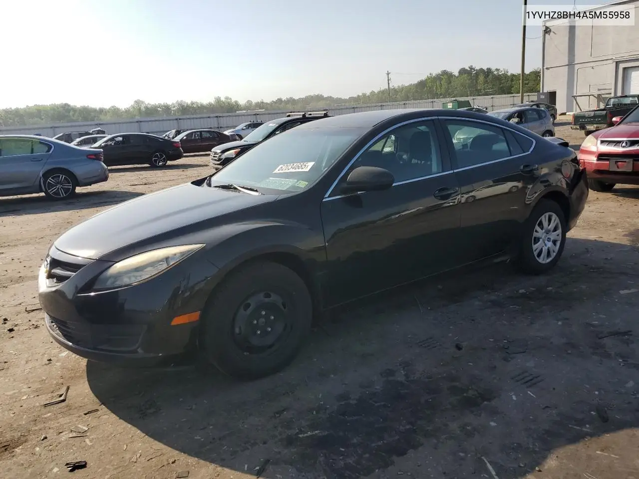2010 Mazda 6 I VIN: 1YVHZ8BH4A5M55958 Lot: 62034685