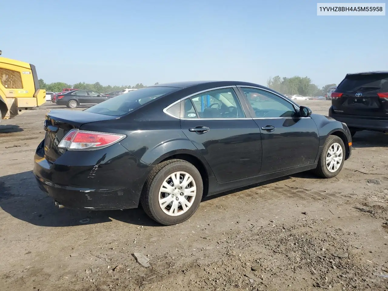 2010 Mazda 6 I VIN: 1YVHZ8BH4A5M55958 Lot: 62034685