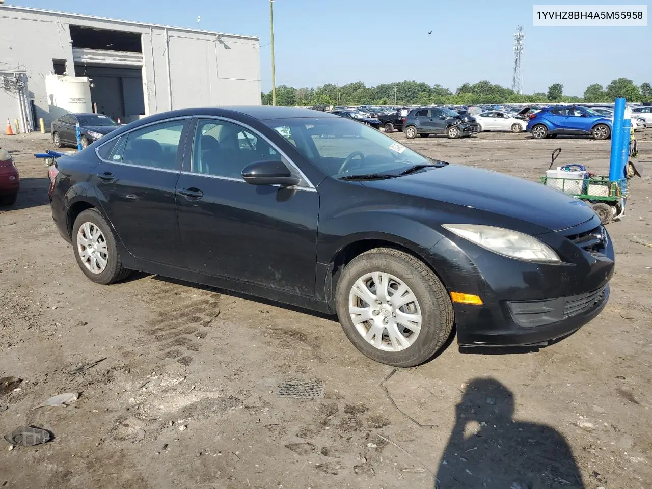 2010 Mazda 6 I VIN: 1YVHZ8BH4A5M55958 Lot: 62034685