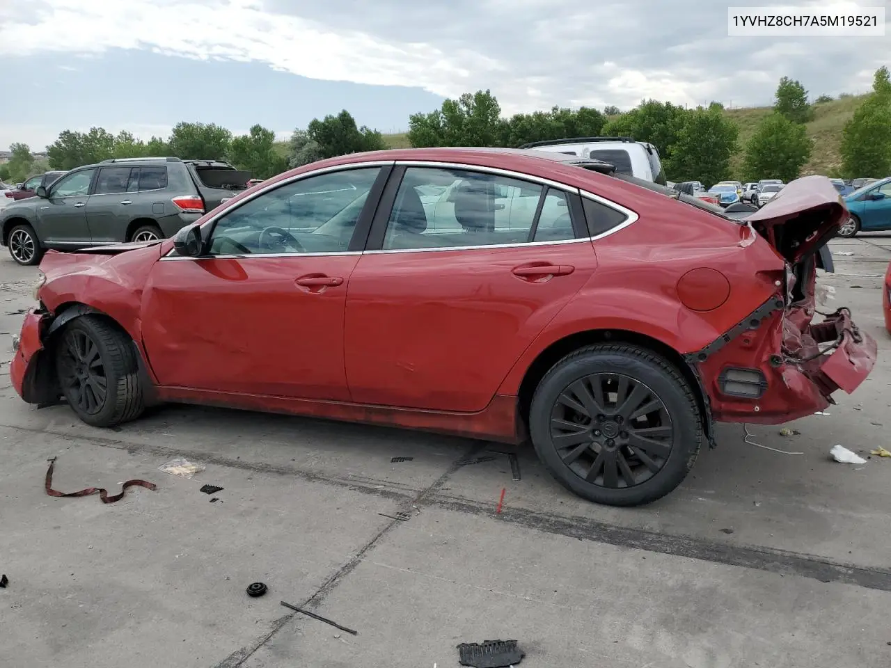 2010 Mazda 6 I VIN: 1YVHZ8CH7A5M19521 Lot: 62196225
