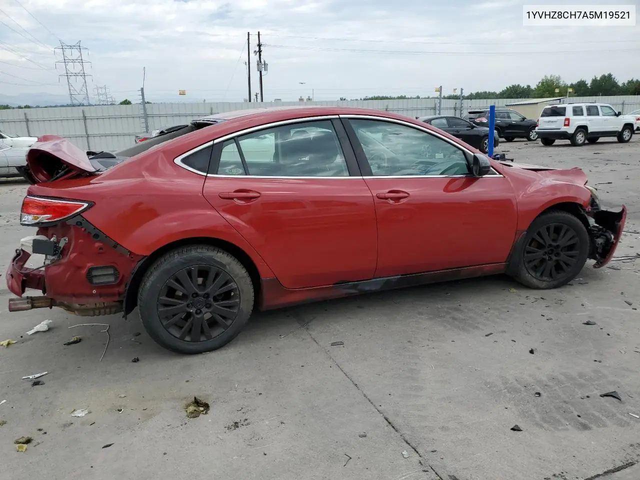 2010 Mazda 6 I VIN: 1YVHZ8CH7A5M19521 Lot: 62196225