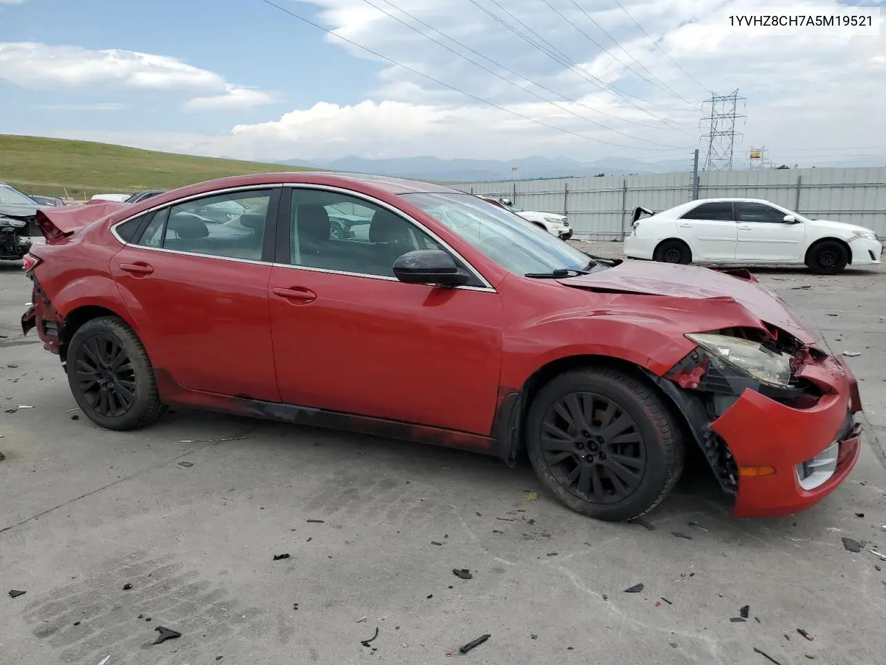 2010 Mazda 6 I VIN: 1YVHZ8CH7A5M19521 Lot: 62196225