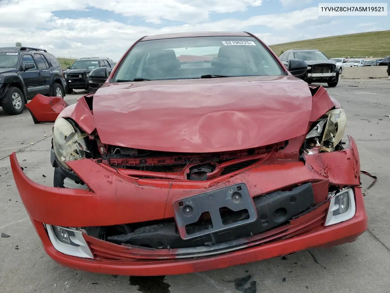 2010 Mazda 6 I VIN: 1YVHZ8CH7A5M19521 Lot: 62196225