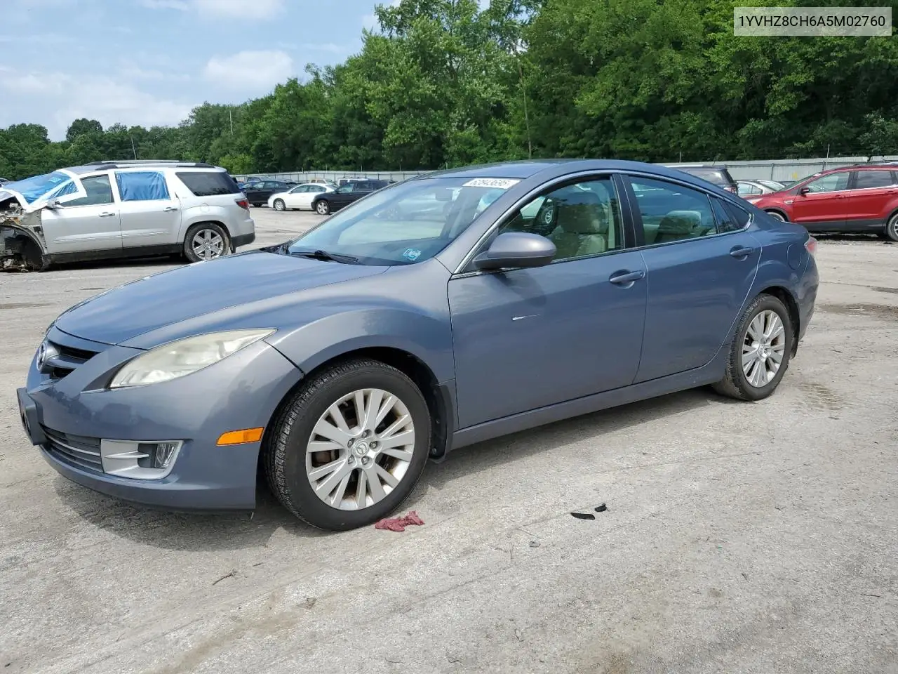 2010 Mazda 6 I VIN: 1YVHZ8CH6A5M02760 Lot: 62843695