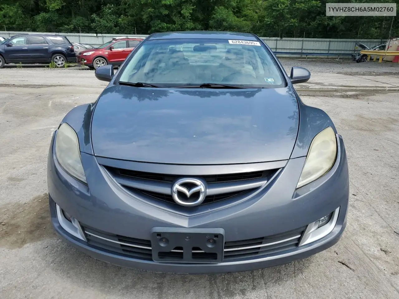 2010 Mazda 6 I VIN: 1YVHZ8CH6A5M02760 Lot: 62843695