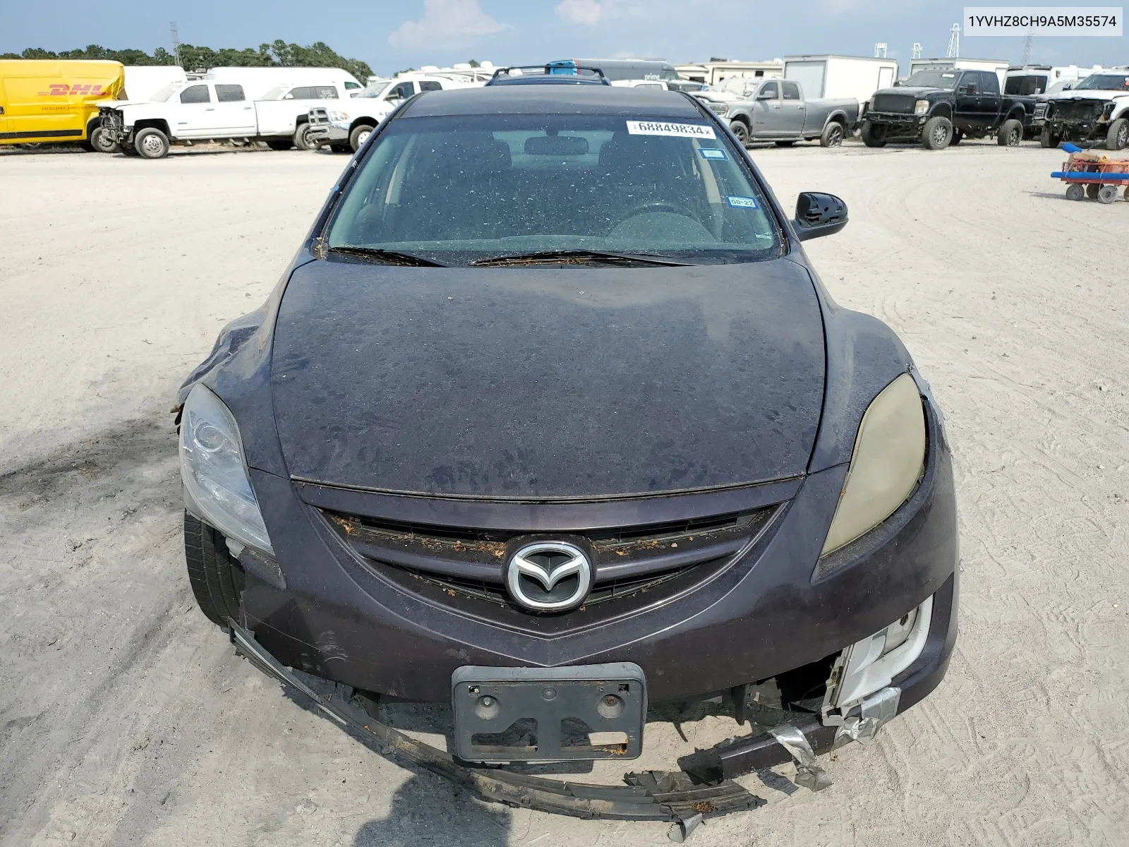 2010 Mazda 6 I VIN: 1YVHZ8CH9A5M35574 Lot: 68849834