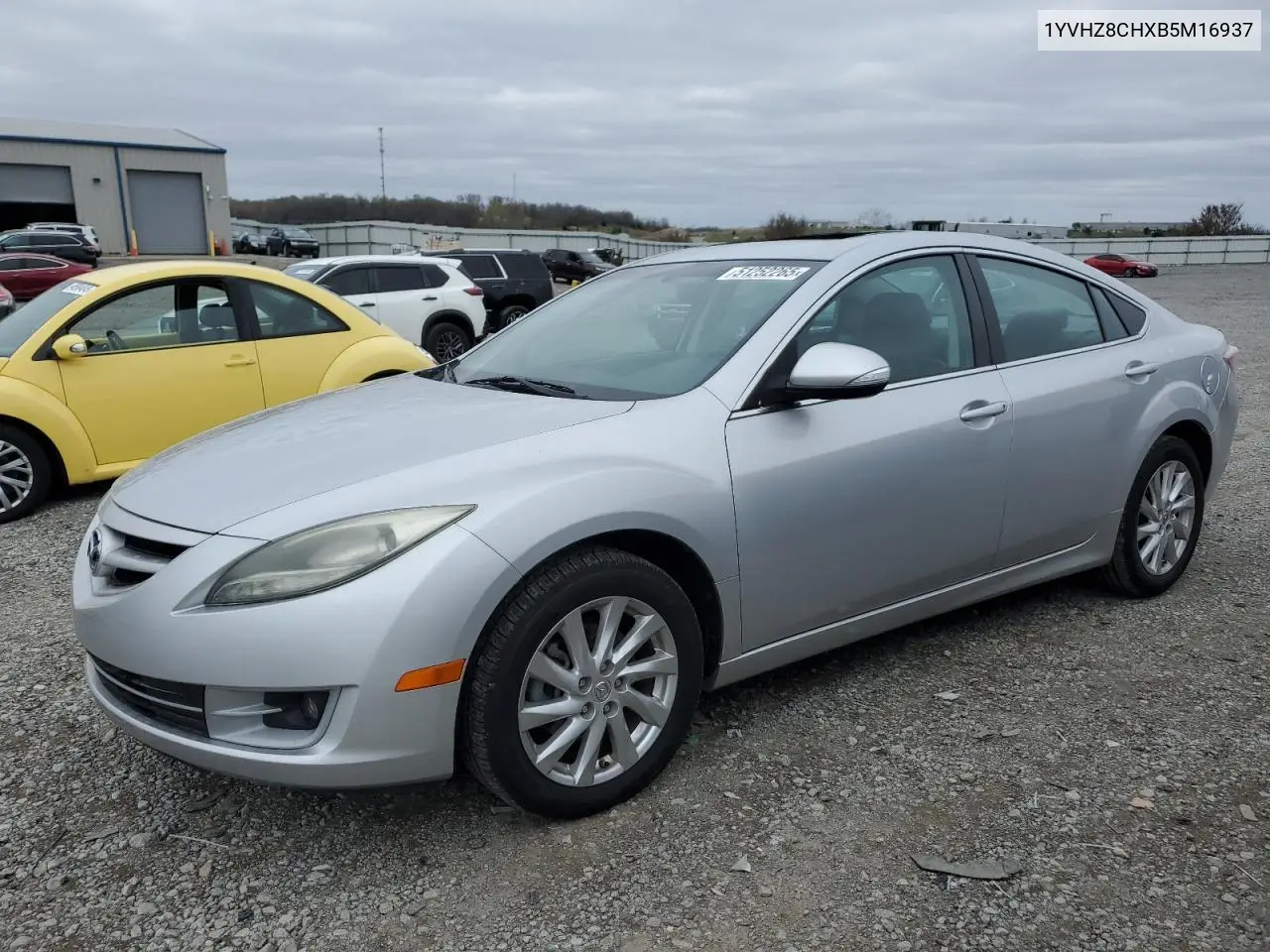 2011 Mazda 6 I VIN: 1YVHZ8CHXB5M16937 Lot: 51252265