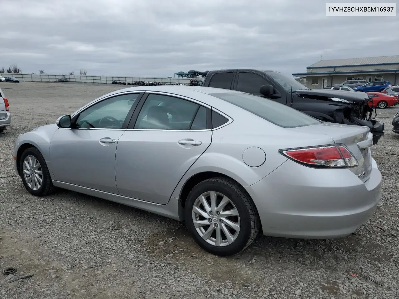 2011 Mazda 6 I VIN: 1YVHZ8CHXB5M16937 Lot: 51252265