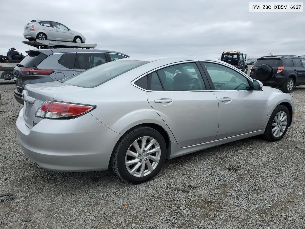 2011 Mazda 6 I VIN: 1YVHZ8CHXB5M16937 Lot: 51252265