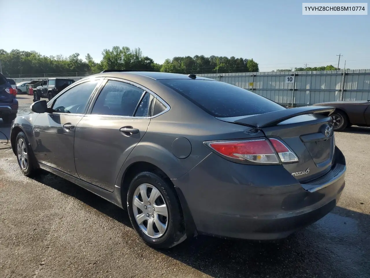 2011 Mazda 6 I VIN: 1YVHZ8CH0B5M10774 Lot: 53295945