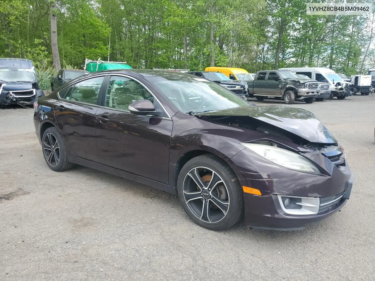 2011 Mazda 6 S VIN: 1YVHZ8CB4B5M09462 Lot: 56119015