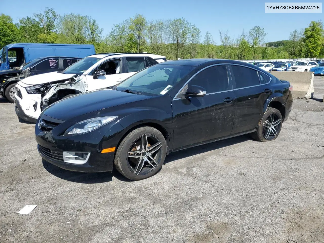 2011 Mazda 6 S VIN: 1YVHZ8CBXB5M24225 Lot: 56249085