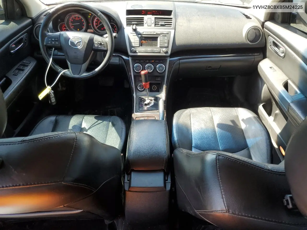2011 Mazda 6 S VIN: 1YVHZ8CBXB5M24225 Lot: 56249085
