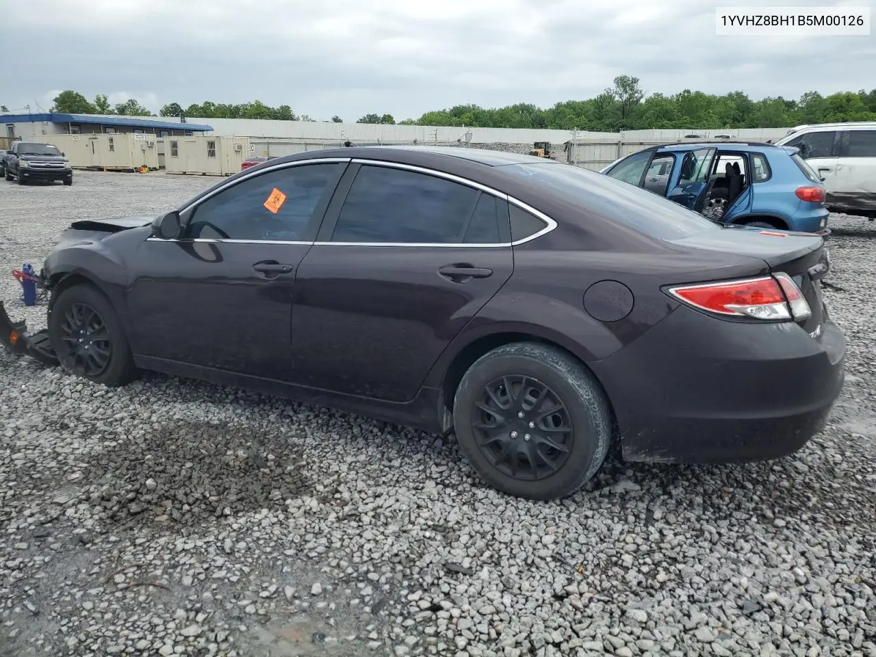 2011 Mazda 6 I VIN: 1YVHZ8BH1B5M00126 Lot: 56919565