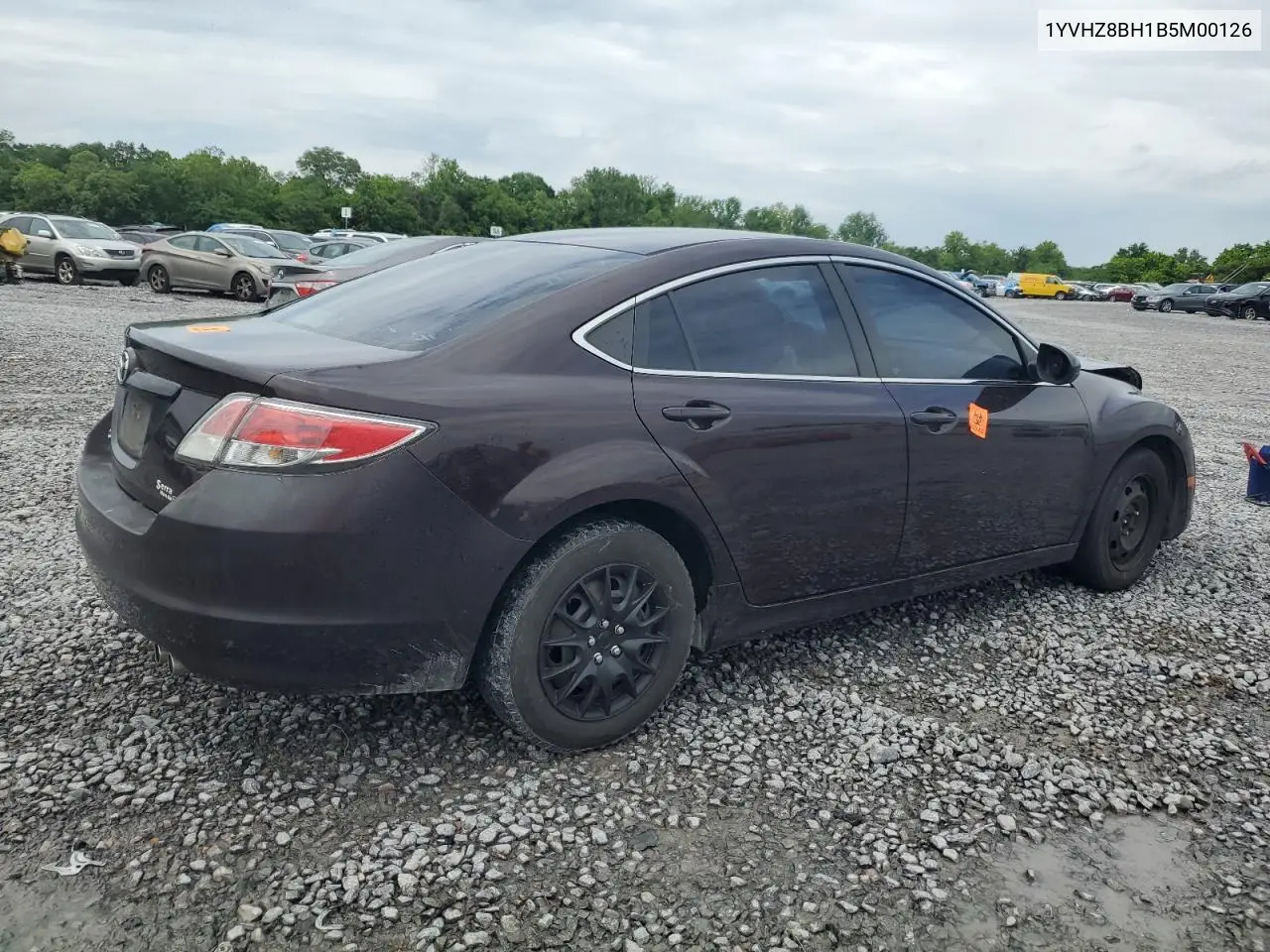 2011 Mazda 6 I VIN: 1YVHZ8BH1B5M00126 Lot: 56919565