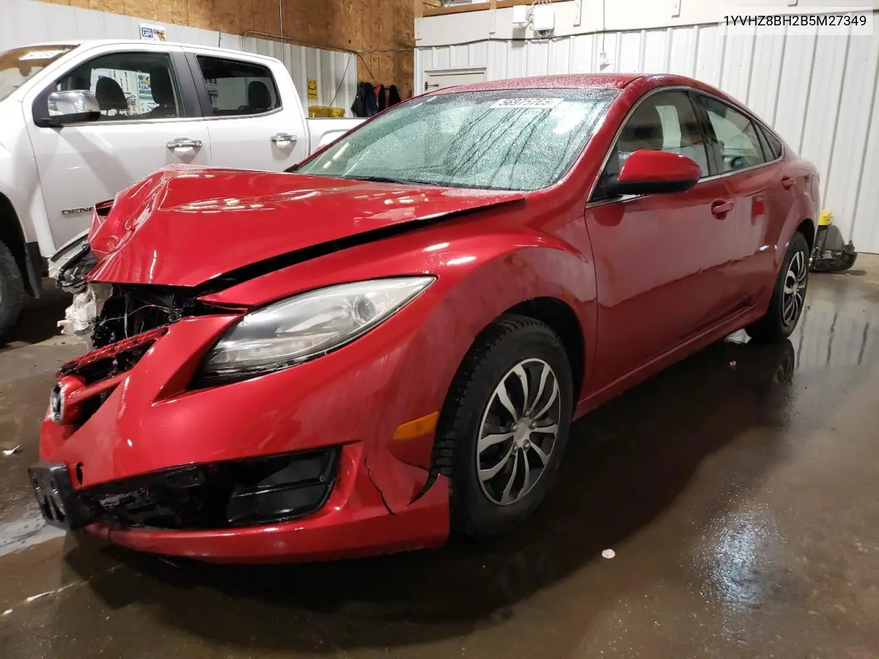 2011 Mazda 6 I VIN: 1YVHZ8BH2B5M27349 Lot: 56975765