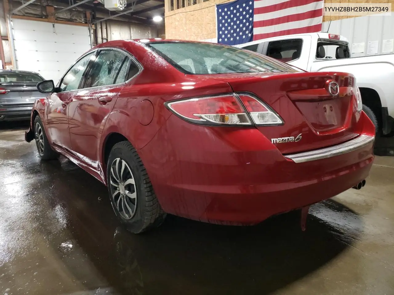 2011 Mazda 6 I VIN: 1YVHZ8BH2B5M27349 Lot: 56975765