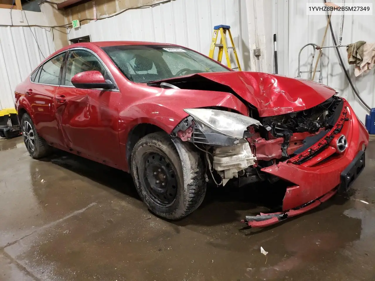 2011 Mazda 6 I VIN: 1YVHZ8BH2B5M27349 Lot: 56975765
