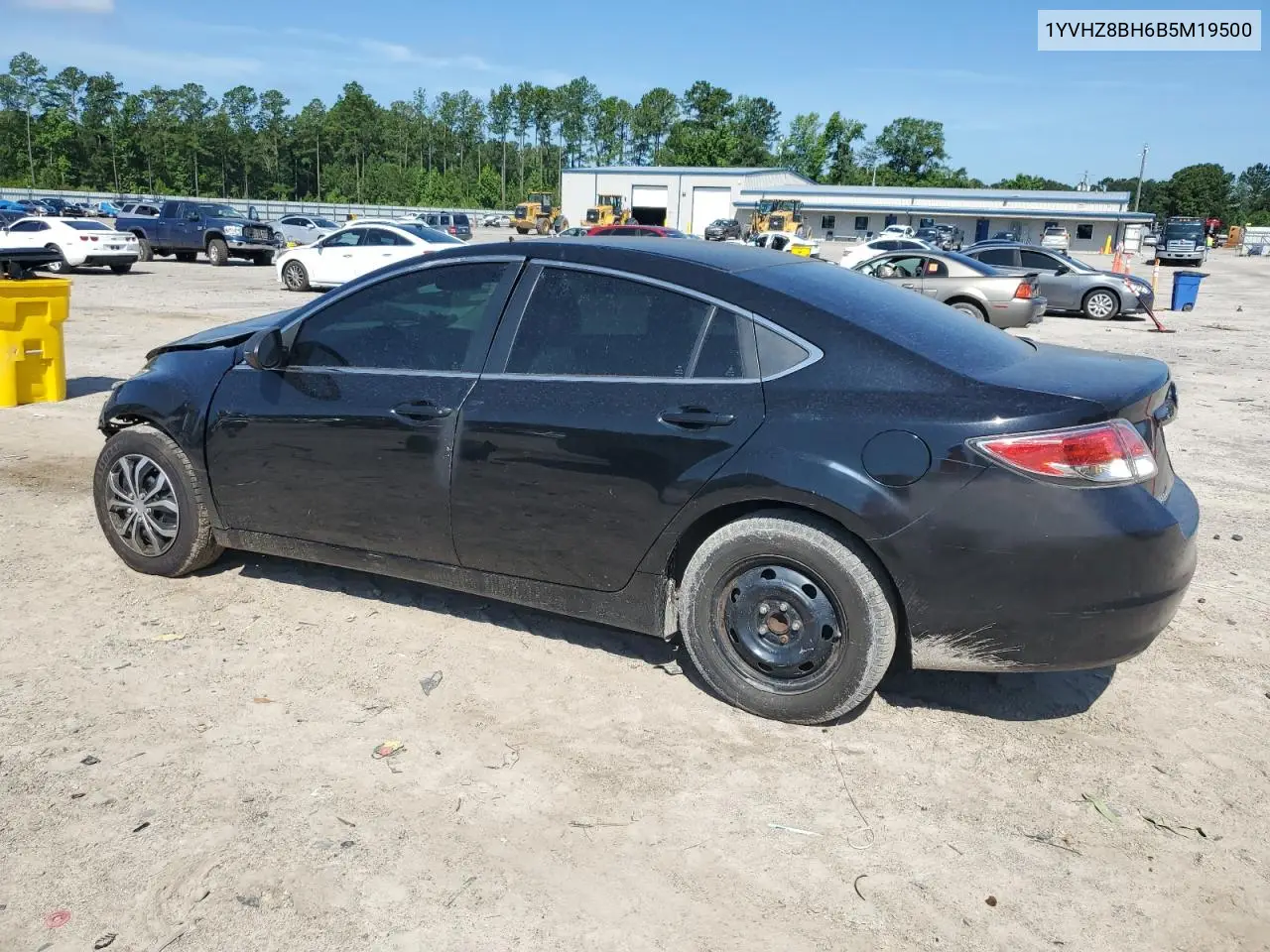 2011 Mazda 6 I VIN: 1YVHZ8BH6B5M19500 Lot: 61409405