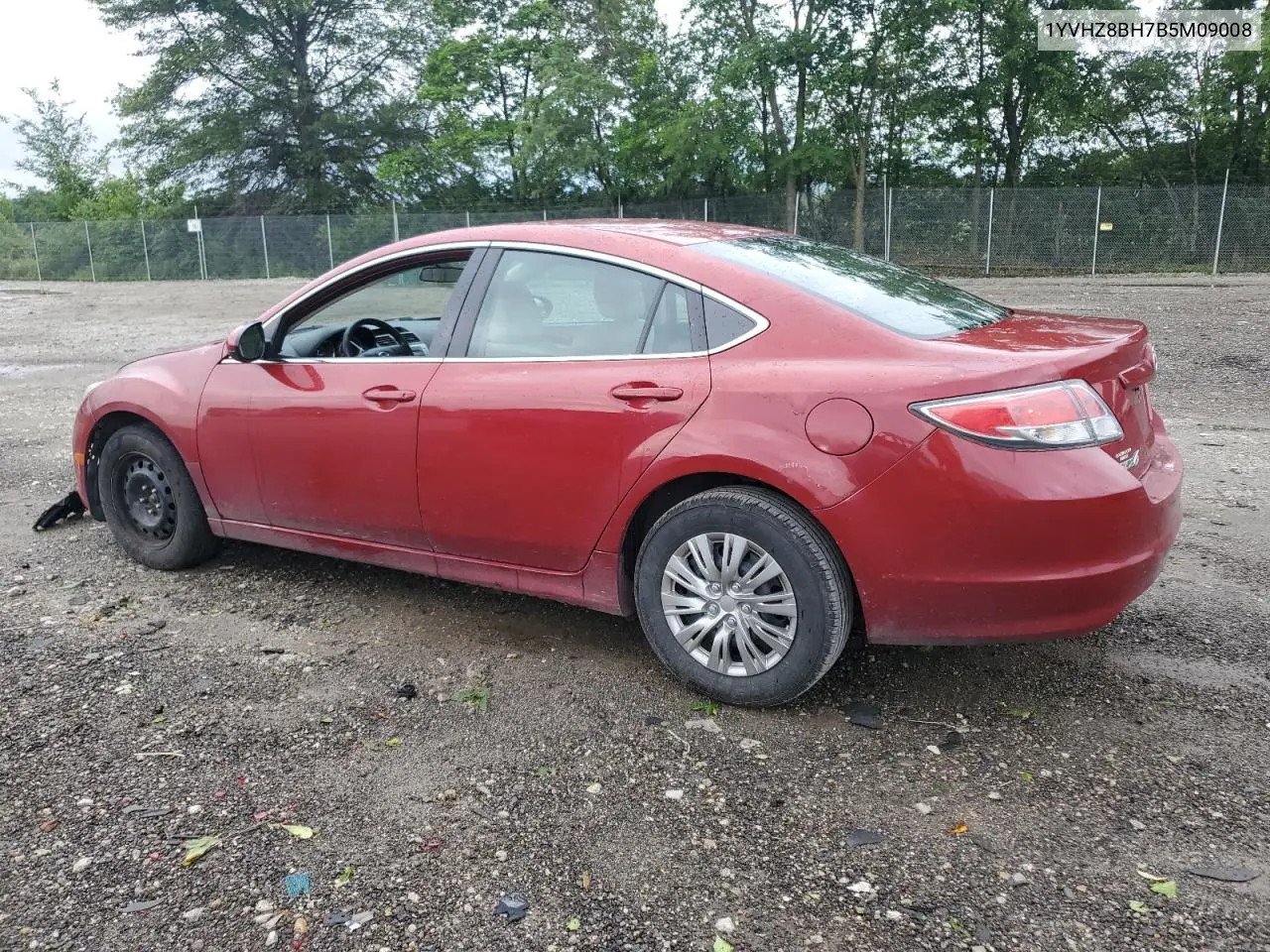 2011 Mazda 6 I VIN: 1YVHZ8BH7B5M09008 Lot: 61527105