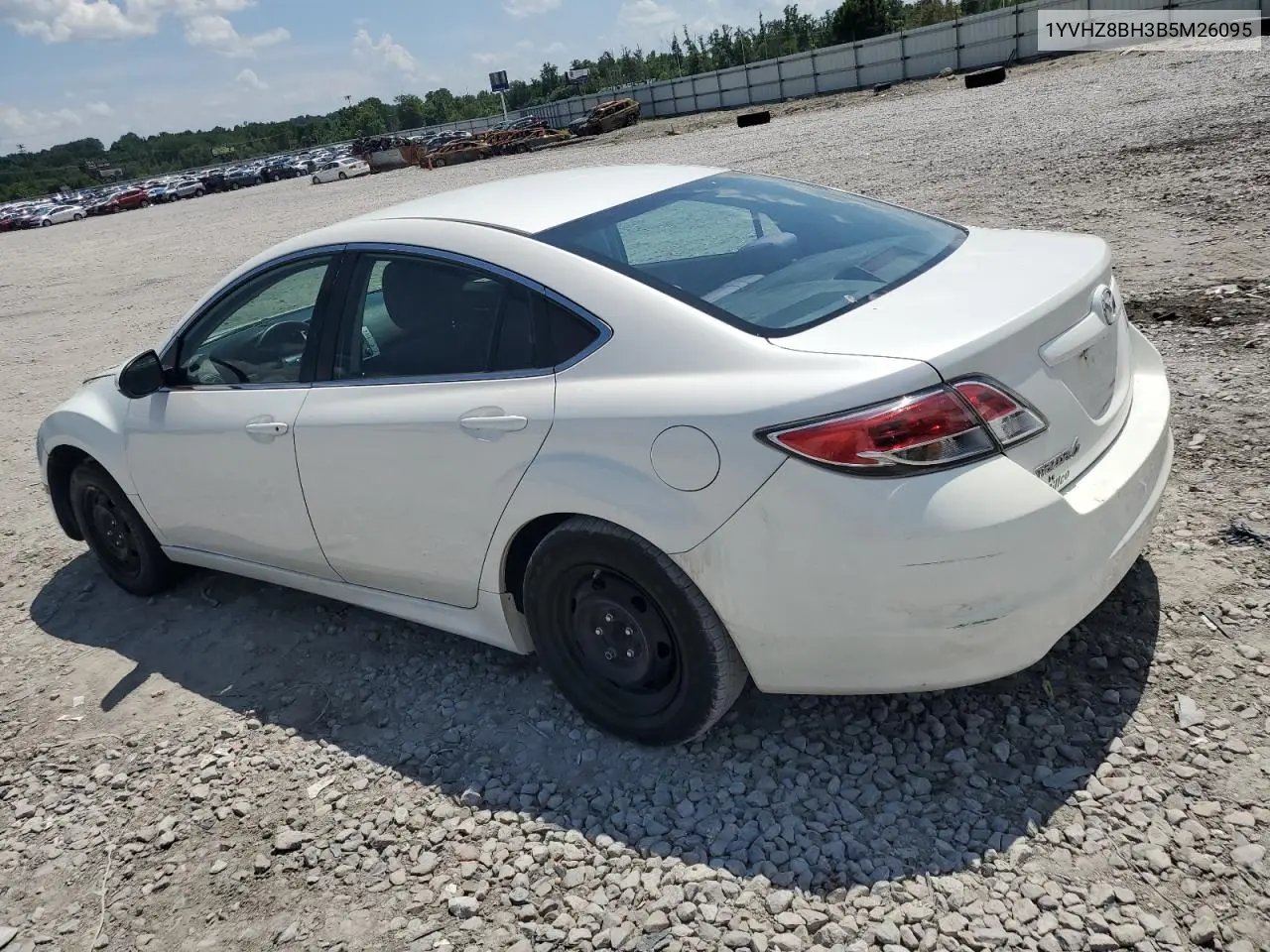 2011 Mazda 6 I VIN: 1YVHZ8BH3B5M26095 Lot: 62309125