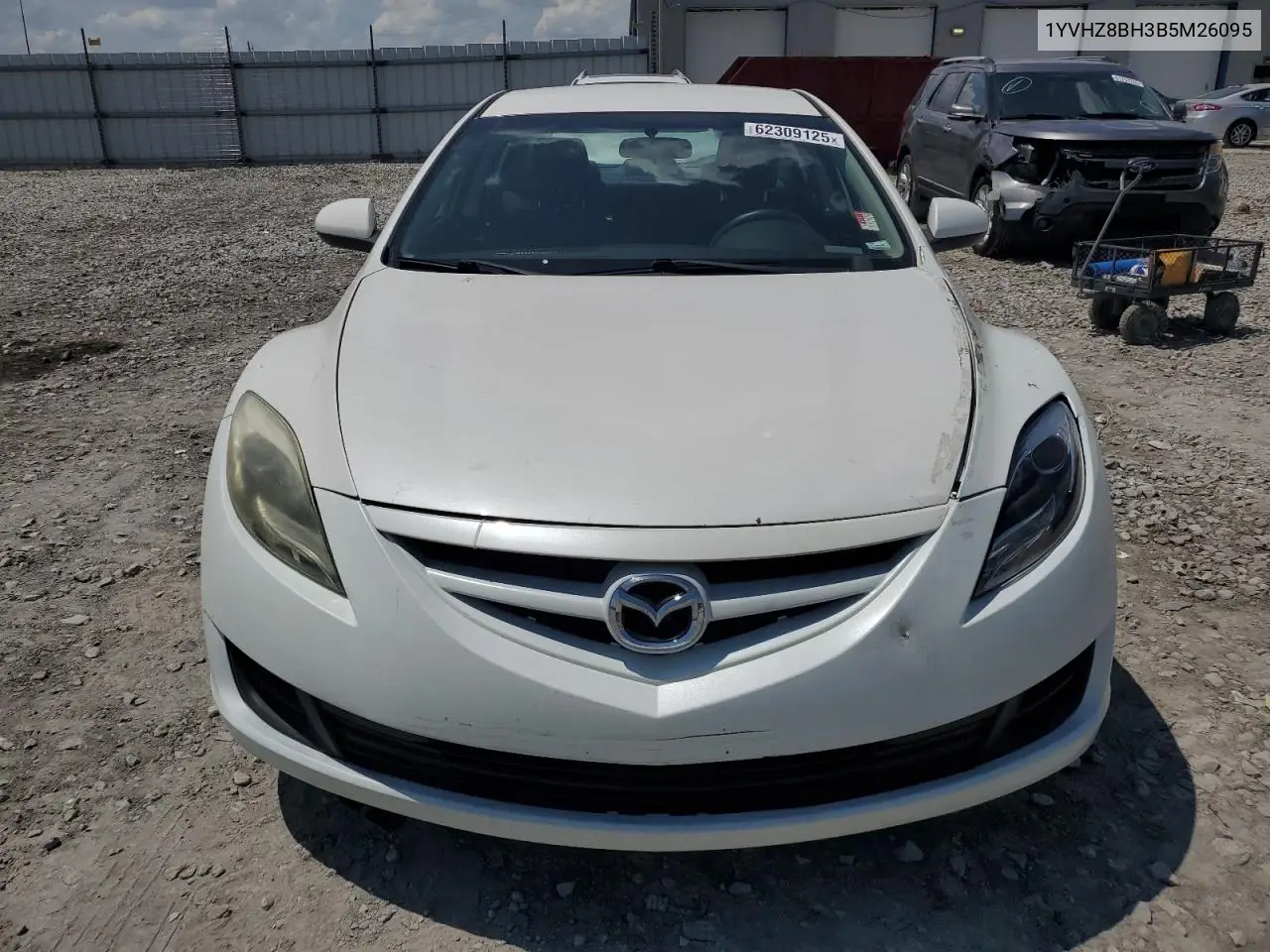 2011 Mazda 6 I VIN: 1YVHZ8BH3B5M26095 Lot: 62309125