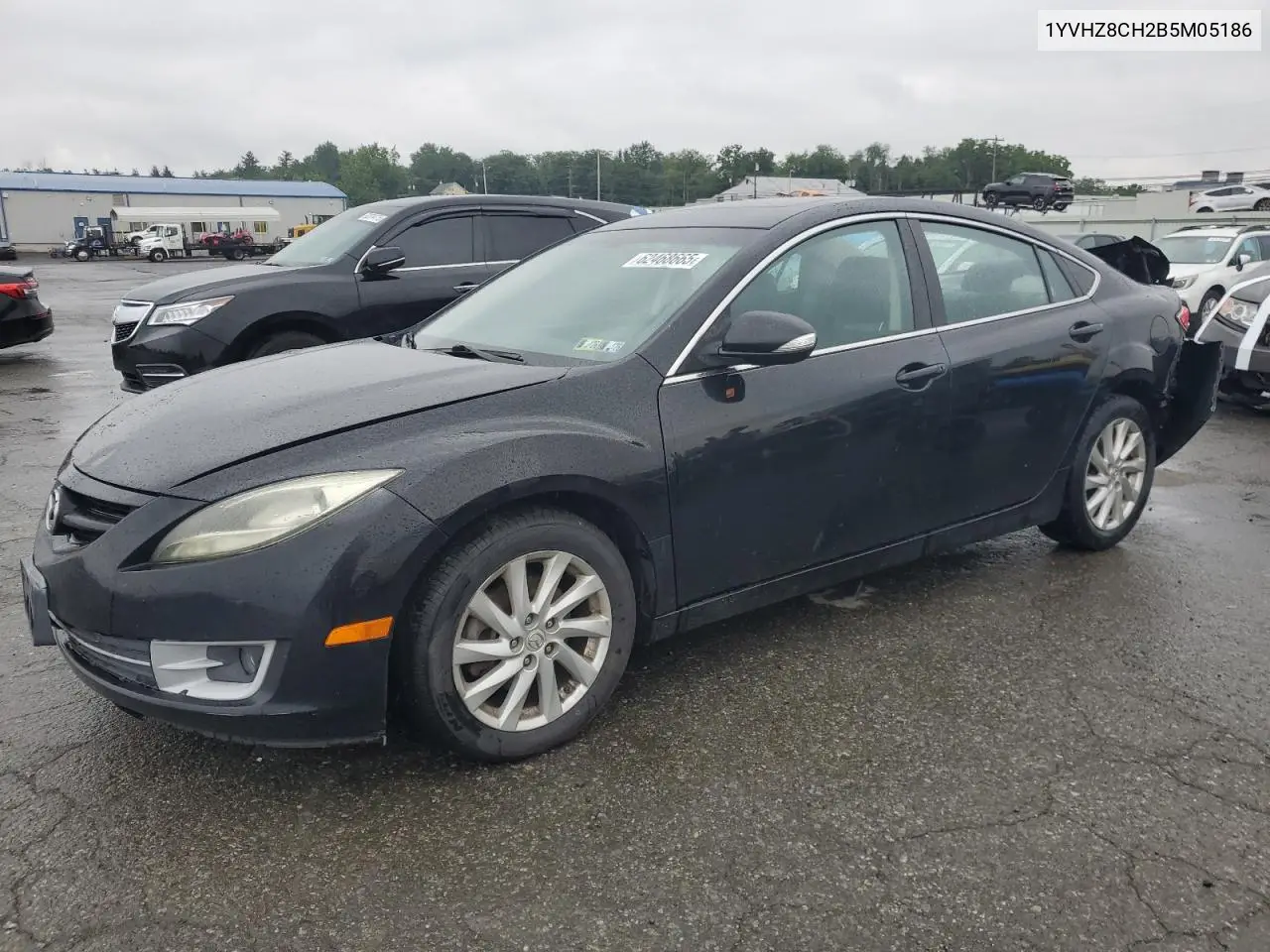 2011 Mazda 6 I VIN: 1YVHZ8CH2B5M05186 Lot: 62468665