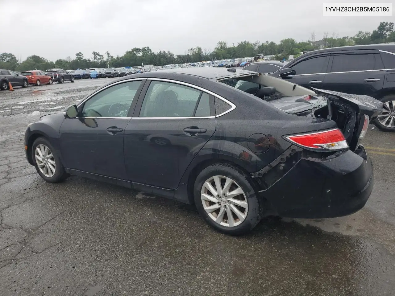 2011 Mazda 6 I VIN: 1YVHZ8CH2B5M05186 Lot: 62468665