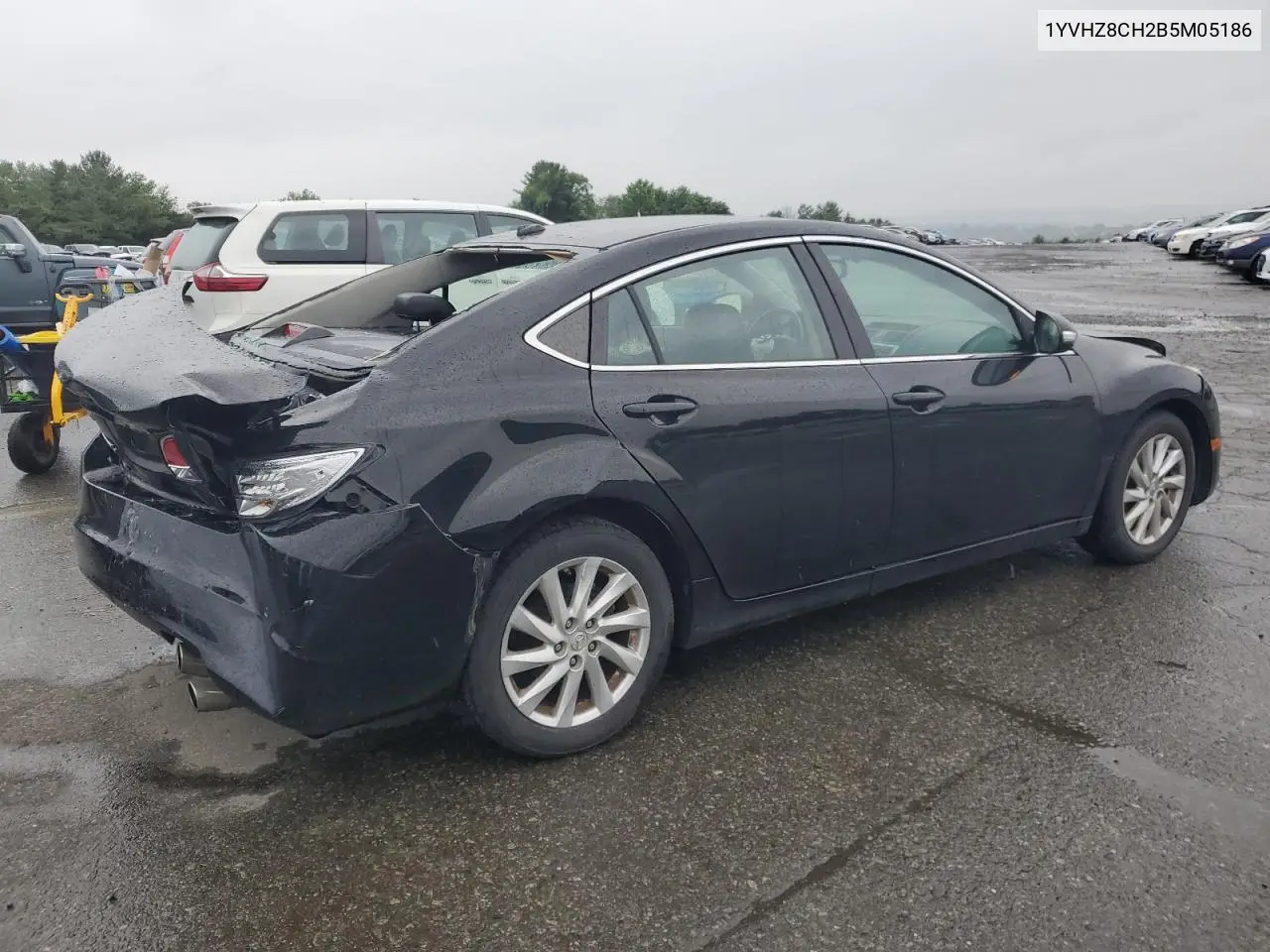 2011 Mazda 6 I VIN: 1YVHZ8CH2B5M05186 Lot: 62468665