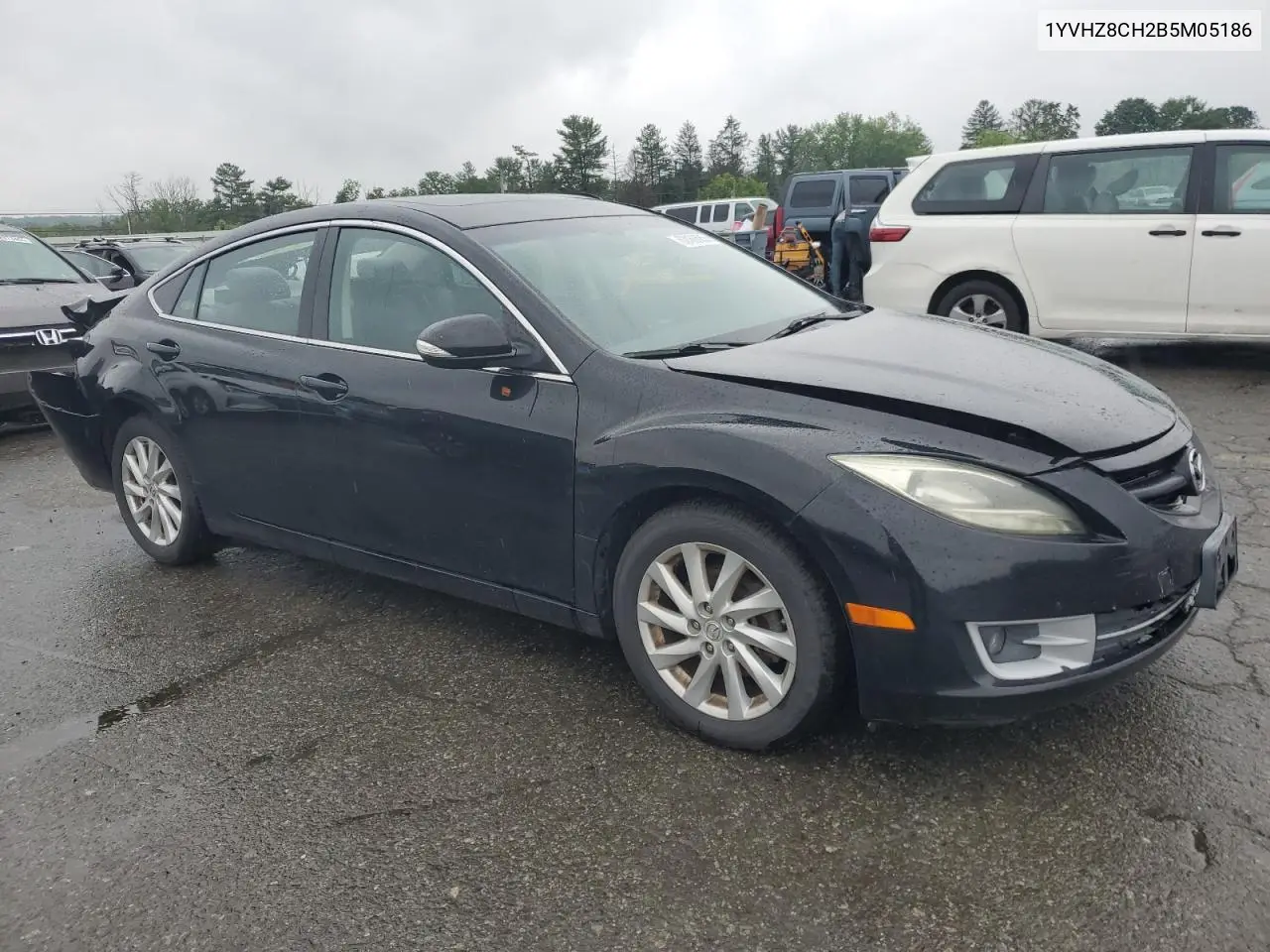 2011 Mazda 6 I VIN: 1YVHZ8CH2B5M05186 Lot: 62468665