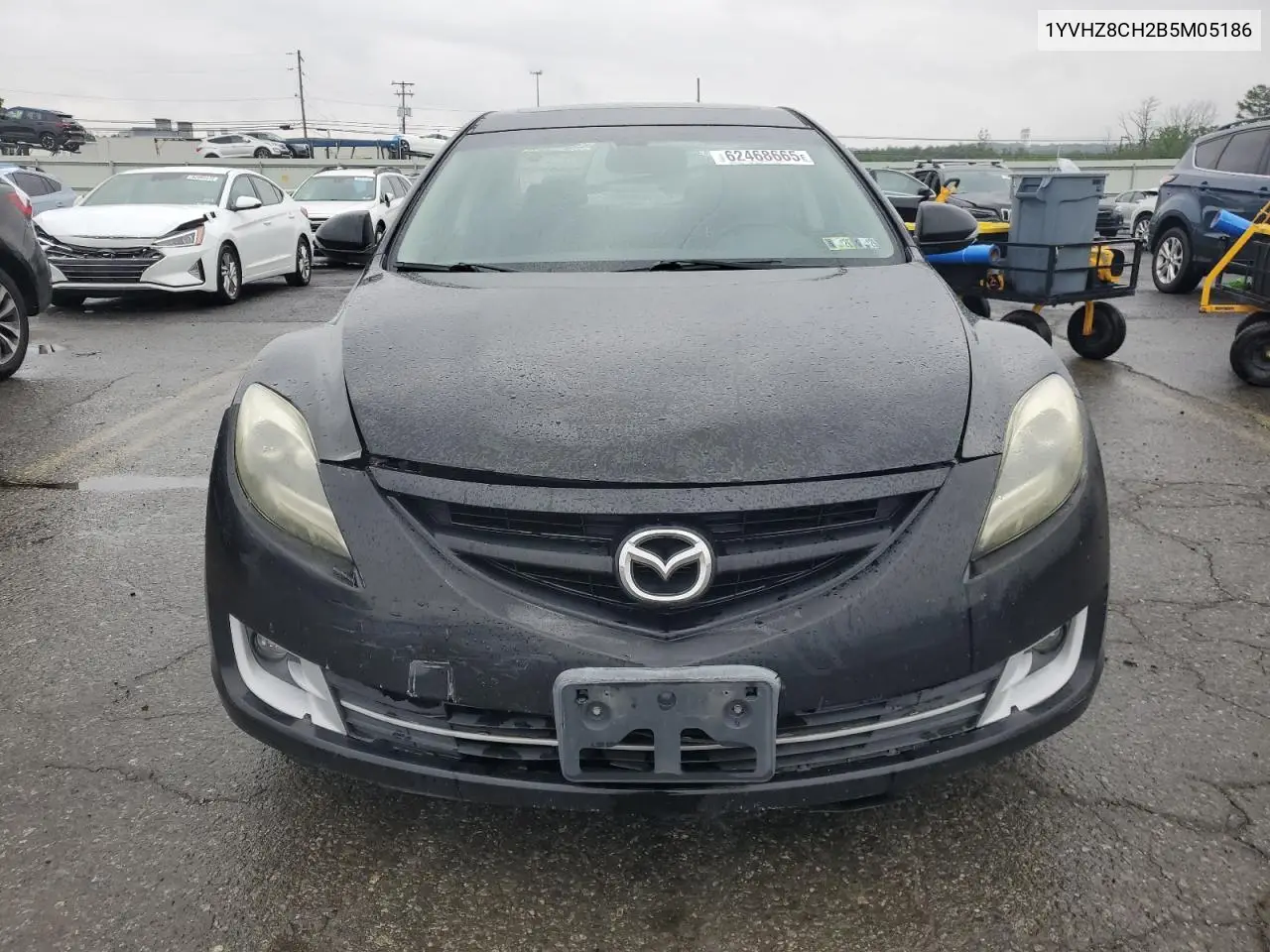 2011 Mazda 6 I VIN: 1YVHZ8CH2B5M05186 Lot: 62468665