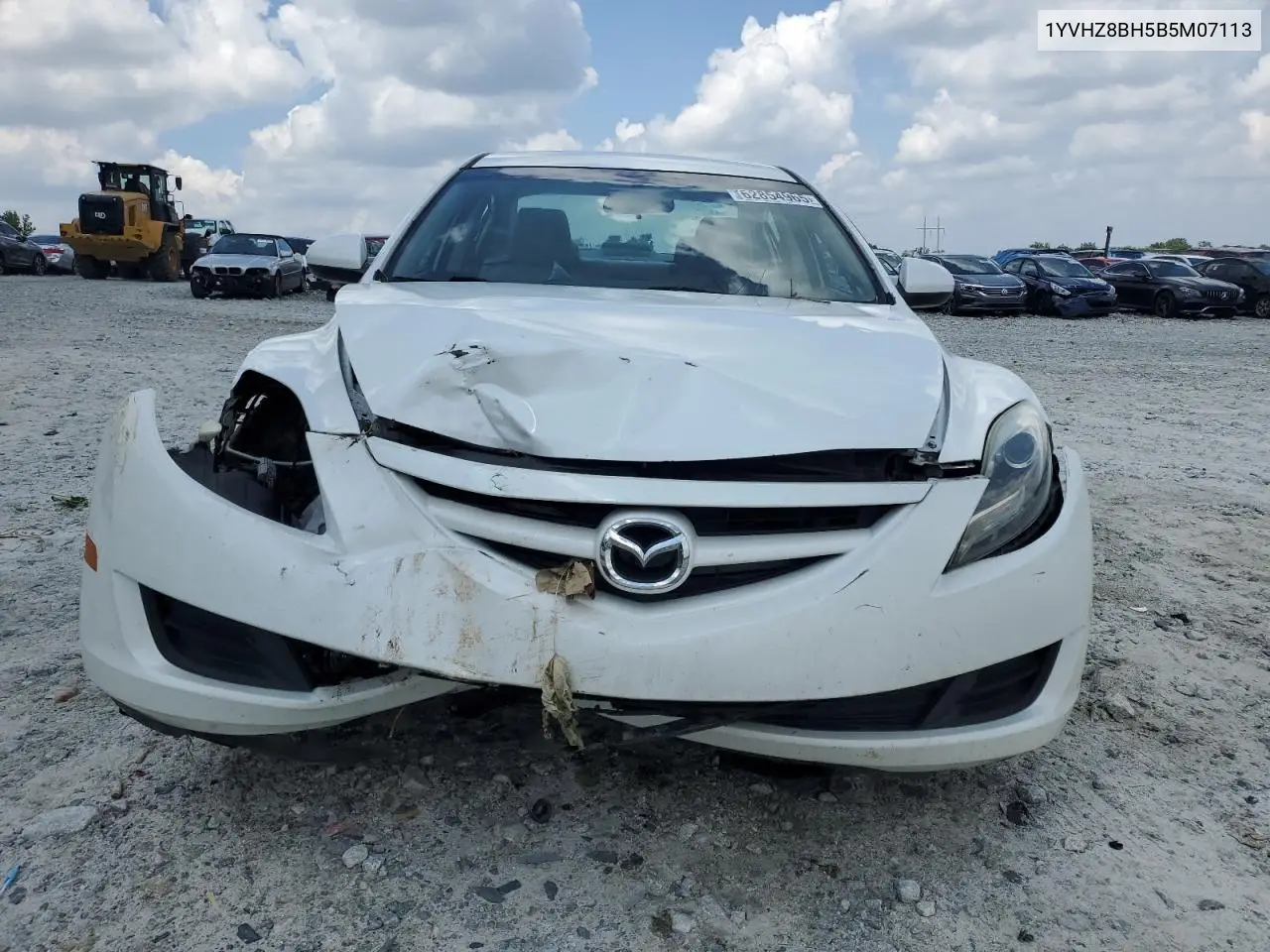 2011 Mazda 6 I VIN: 1YVHZ8BH5B5M07113 Lot: 62854965